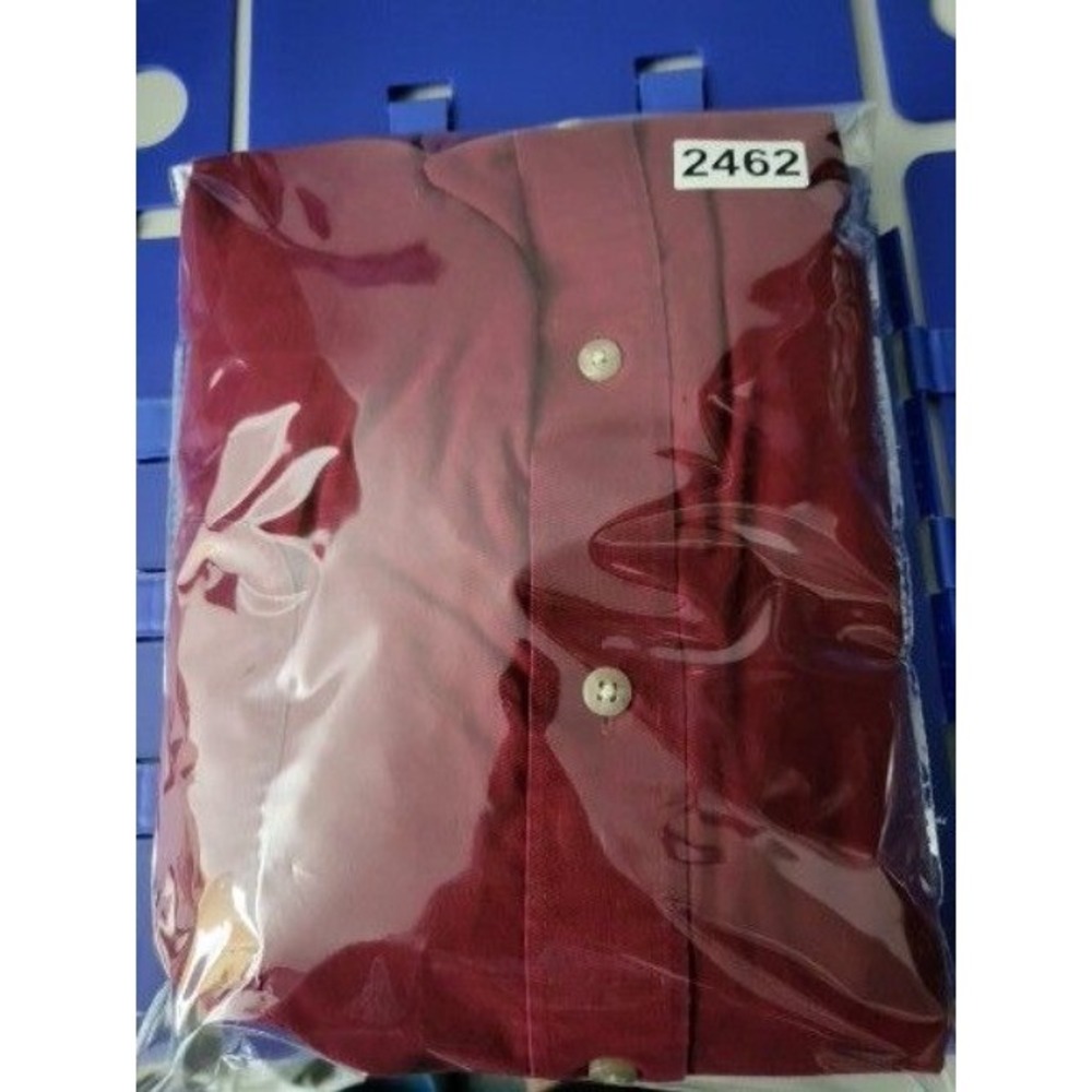 Cody James Mens 3XL Button Up Shirt Maroon Solid Western Rodeo Cowboy Workwear - Picture 10 of 10
